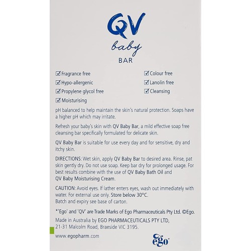 كيو في صابونة أطفال للبشرة الرقيقة | ١٠٠جم